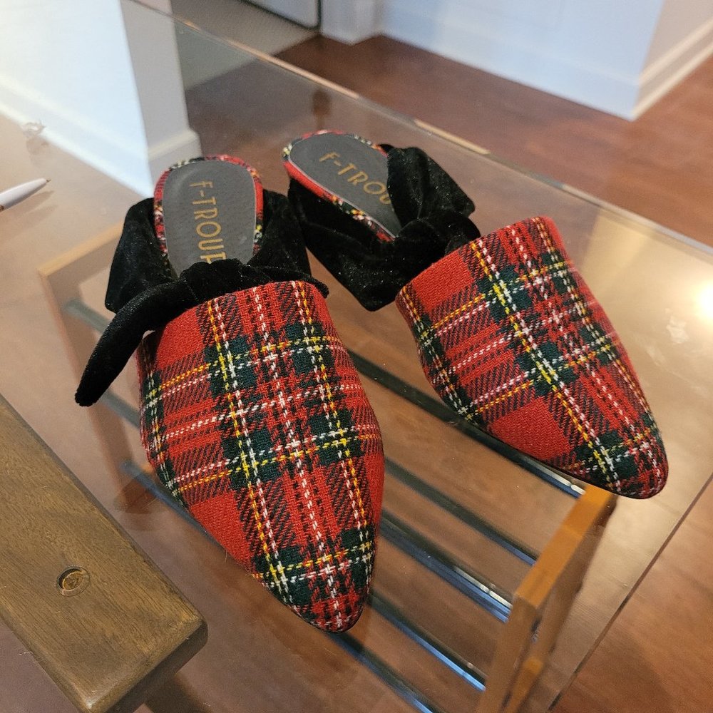 Tartan shoes
